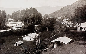 Das Missionshospital in Bumbuli.